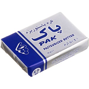 کره 50 گرمی پاک