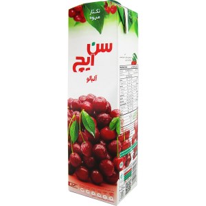 ابمیوه پاکتی 1لیتری سن ایچ البالو