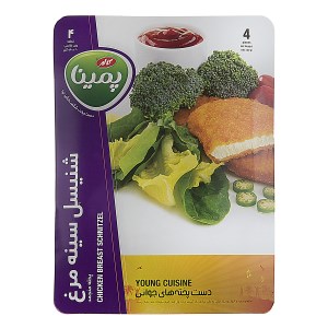 شنیسل ناگت بسته بندی پمینا کاله