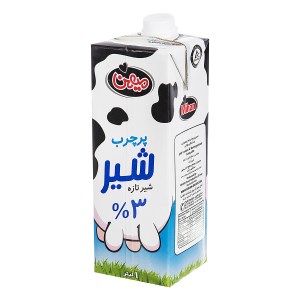 شیر پر چرب 1لیتری میهن