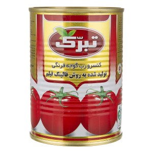 کنسرو رب گوجه فرنگی تبرک400