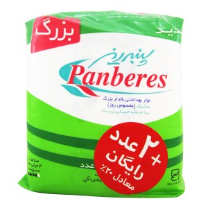 پد بهداشتی روزانه مشبک پنبه ریز