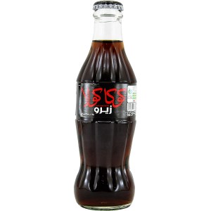نوشابه کوکا شیشه ای زیرو