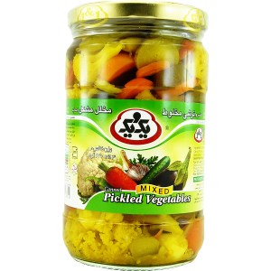 کنسرو ترشی مخلوط یک ویک