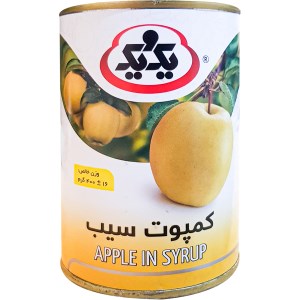کمپوت سیب یک و یک