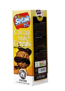 بیسکوییت کاکائویی سبوس 370 گ مولتی غلات ستاک