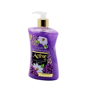 مایع دستشویی اکتیو 450 گرمی بنفش
