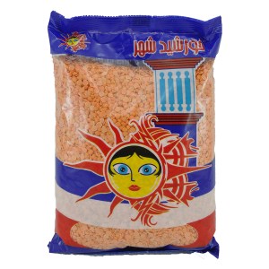 دال عدس بسته بندی خورشید شهر
